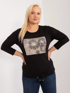 Blúzka RV BZ 9442.27 čierna farba