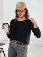 MINIMODA dámska blúzka s príveskom čierna FashionStreet RY2678