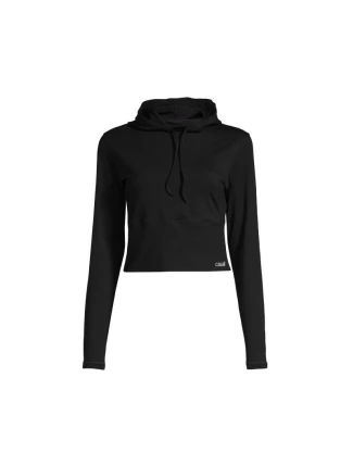 CASALL Studio Mikina s kapucňou čierna CASALL Studio Mikina s kapucňou čierna