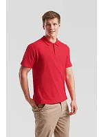 Fruit of the Loom Original Polo – Pánske piqué polo tričko 16.3050, bordová Fruit of the Loom Original Polo – Pánske piqué polo tričko 16.3050, bordová
