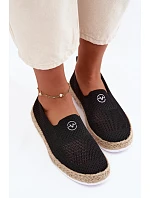 Dámske espadrilky 13659 black - Vinceza