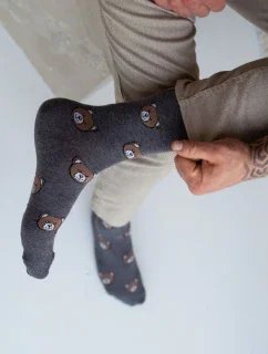 PÁNSKE PONOŽKY AVANGARD TEDDY HEAD 0125.033