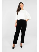 Šnúrové nohavice model 224841 Taliansko Moda