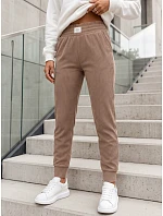 Dámske manšestrové nohavice MORSI v kamelovej farbe, FashionStreet UY2041