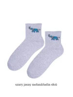 Vzorované netlačiace ponožky Steven art.099 35-40 Vzorované netlačiace ponožky Steven art.099 35-40