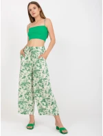 Nohavice D73771M62237A svetlo béžové