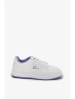 Dámske tenisky Big Star HI-POLY SYSTEM - bielo-fialové