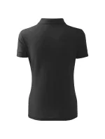 Tričko Pique Polo antracitovo modré