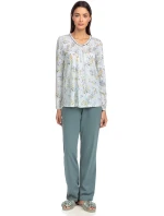 Vamp - Klasické dámske pyžamo Tina 15023 - Vamp gray fairy s