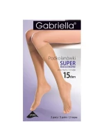 Dámske netlačící podkolienky Gabriella Super 15 deň A'2