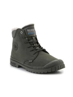 Palladium SP20 Cuff Leather Waterproof WL U 79067-325-M Olive Night topánky