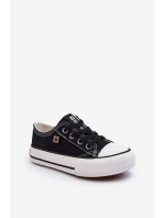 Dziecięce Klasyczne Trampki Big Star DD374163 Czarne