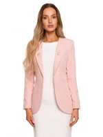 Dámska bunda M665 powder pink - Moe