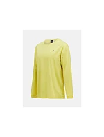 Pánske tričko PEAK PERFORMANCE M Trail Longsleeve, žltá farba Pánske tričko PEAK PERFORMANCE M Trail Longsleeve, žltá farba
