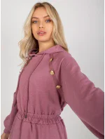 Dámske šaty RV SK 8336 tmavo ružové