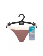 sloggi GO Ribbed R Thong C2P - BROWN - SLOGGI BROWN - SLOGGI