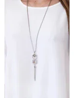 Súprava blúzka + nohavice s príveskom ecru