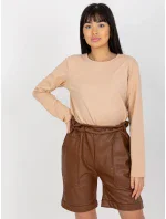 Šortky VI SN 155.65P hnedá