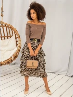 Blúzka RV BZ 4692.99 hnedá Blúzka RV BZ 4692.99 hnedá