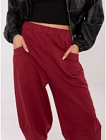 Tepláky RV DR 9719 1.22 bordová