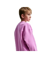 Detská mikina Nike Sportswear Club Fleece Pink FD2923 503