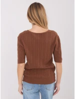 Jumper PM SW B 615.18 svetlohnedý