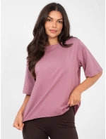 Tričko RV TS A1089.87 tmavoružové