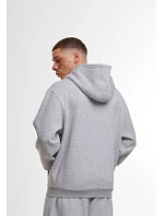 Build your Brand BY 443 Mikina s kapucňou z hrubej bavlny „Loose Fit“ 56.0443 melírovaná sivá Build your Brand BY 443 Mikina s kapucňou z hrubej bavlny „Loose Fit“ 56.0443 melírovaná sivá