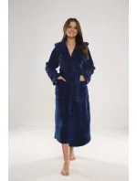 Dlhý dámsky župan s kapucňou 807 LUNA II