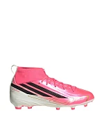 Detská kopačka adidas F50 Hyperfast League Mid FG pink KK1315