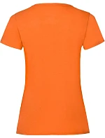 Fruit of the Loom Lady-Fit Valueweight T Dámske tričko 16.1372 oranžové Fruit of the Loom Lady-Fit Valueweight T Dámske tričko 16.1372 oranžové