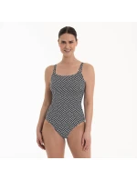 Štýl Carini Care jednodielne plavky 6247 čiernobiele - Anita Care