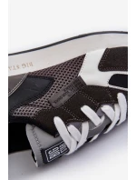 Buty Sportowe Sneakersy Męskie Memory Foam System Big Star NN174347 Czarne