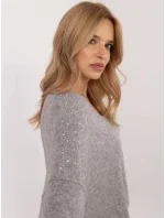 Jumper DHJ SW 17690.21 sivý