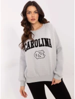 Mikina EM BL 857 1.92P svetlo šedá