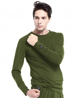 Vyhrievaná mikina Glovii GJ1CXL (XL; zelená)