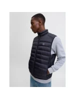Jack&Jones pánska vesta bez rukávov JJEBRADLEY LIGHT BODYWARMER COLLAR NOO 12280973 BLACK Jack&Jones pánska vesta bez rukávov JJEBRADLEY LIGHT BODYWARMER COLLAR NOO 12280973 BLACK