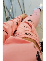 Sada s potlačou pištole marhuľová