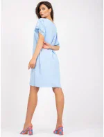 Šaty DHJ SK 0123.60P svetlo modrá