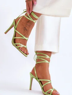 Sandále na šnurovanie model 179628 Step in style