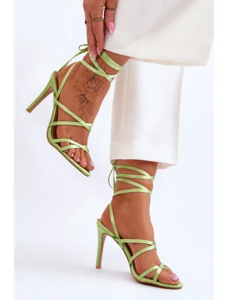 Sandále na šnurovanie model 179628 Step in style