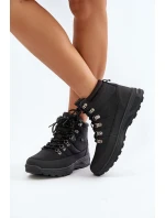 Ocieplane Buty Trekkingowe Męskie Lee Cooper LCJ-24-03-3034M Czarne