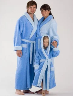 VÝPREDAJ - Detský župan Lilly s kapucňou 9019 - Vestis