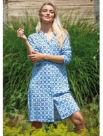 Košeľa Key LND 721 B25 Viskóza 3/4 S-XL bez gombíkov