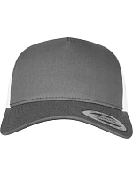 Flexfit 6506 5-panelová retro trucker čiapka 55.6506 sivá/biela Flexfit 6506 5-panelová retro trucker čiapka 55.6506 sivá/biela