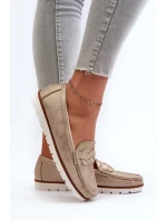 Dámske mokasíny z ekokože Golden Nestalia