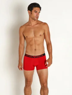 Pánske boxerky 111290 3F535 00774 červené - Emporio Armani