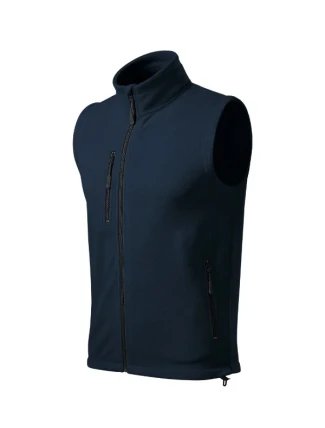 Exit fleecová vesta unisex tmavomodrá