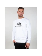 Pánsky sveter Alpha Industries Basic čierny s potlačou loga (178302-09)