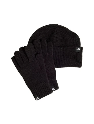 Detský set adidas čiapka + rukavice čierna JP2783 Detský set adidas čiapka + rukavice čierna JP2783